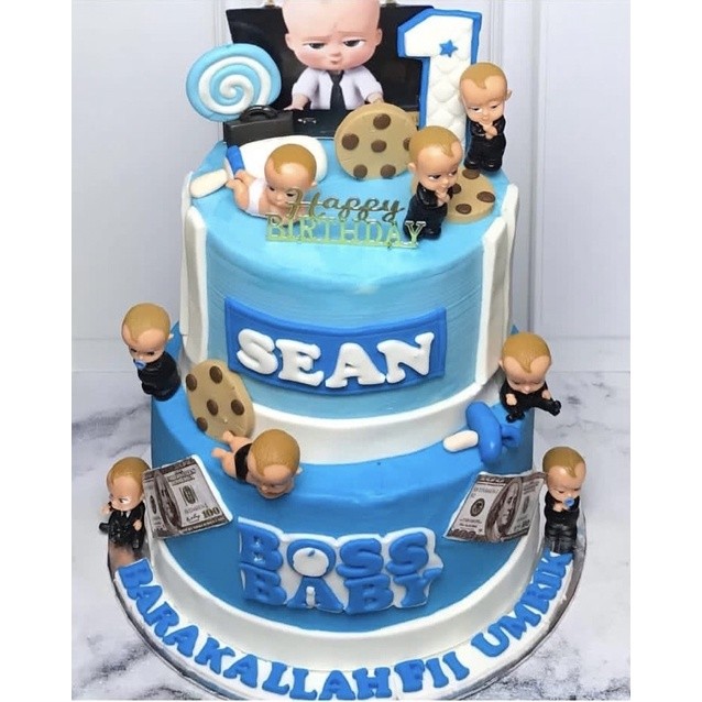 

Kue Ulang Tahun Baby Boss / Cake Ultah Baby Boss Catering Malang DMT