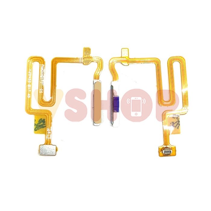 FLEXIBLE FLEXIBEL FINGER PRINT SIDIK JARI OPPO A54 4G A54S A55 A16 A16S - Gold