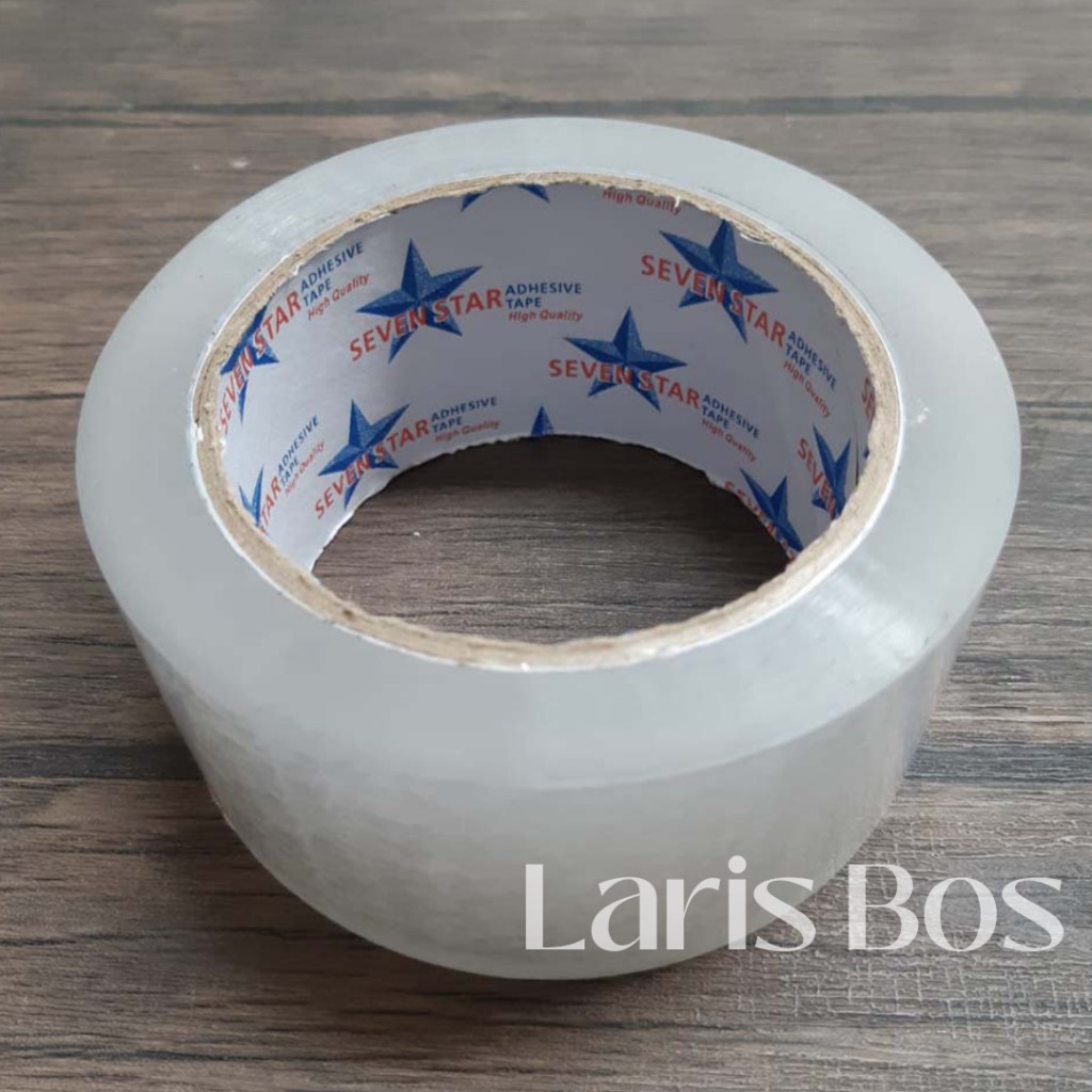 

Lakban Bening Seven Star / GOLEM TAPE / COCO Tape (48mm / 45mm 100yard)