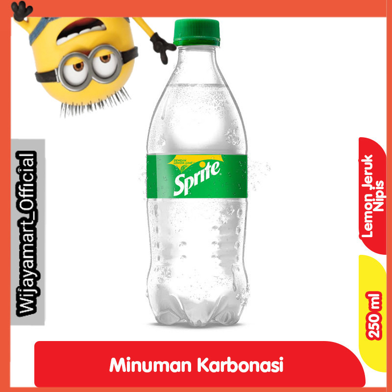 

Sprite Original Minuman Soda Rasa Lemon Jeruk Nipis Botol 250 ml