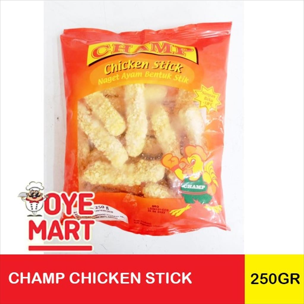 

CHAMP CHICKEN STICK 250GR