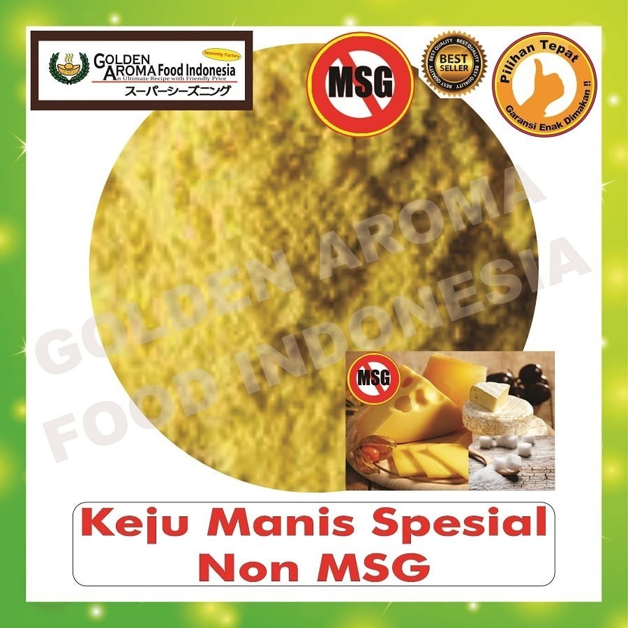 

Bubuk Tabur Rasa Keju Manis Spesial Non MSG 70Gr Jual Bumbu Masak Saus Special Sweet Cheese No MSG