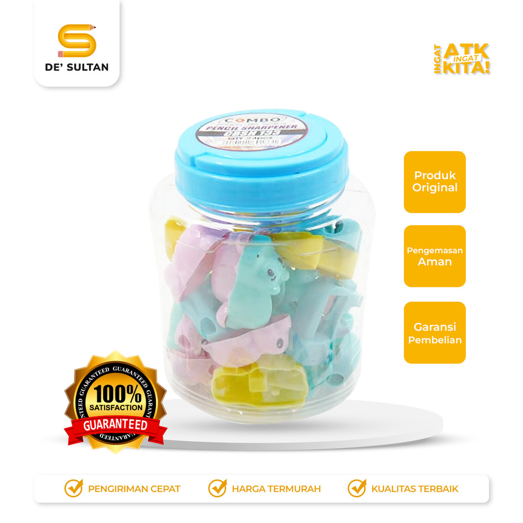 

COMBO RAUTAN PENSIL TANGAN/ PENCIL SHARPENER (1TOPLES/ 24PCS)
