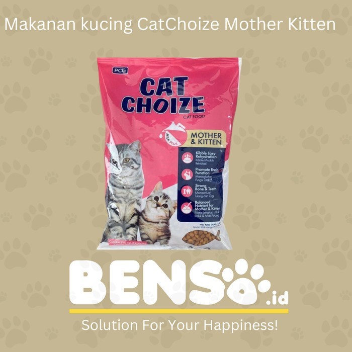 Makanan Kucing CAT CHOIZE MOTHER AND KITTEN 20kg