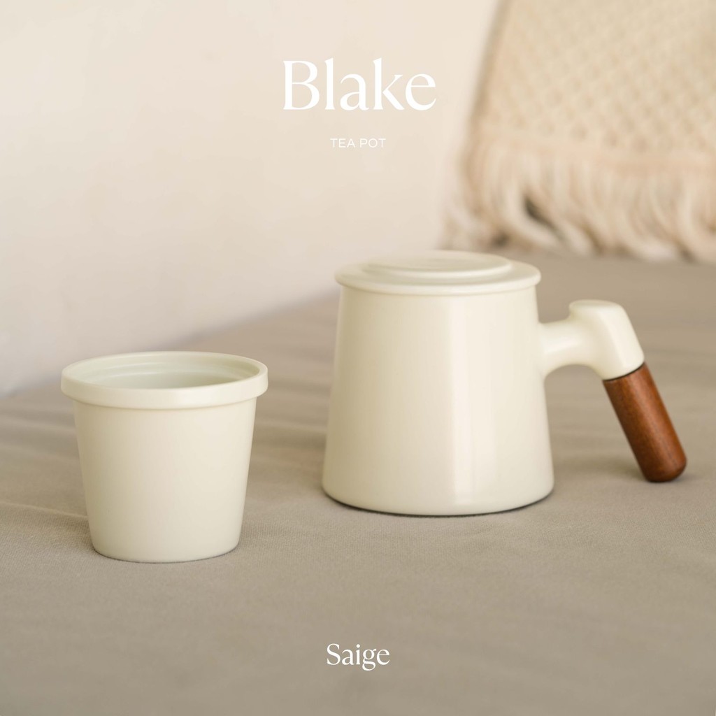 

[SAIGE] BLAKE Tea Set Teapot Gift Minimalis Gift Idea