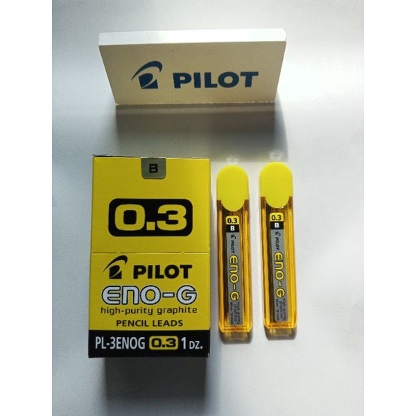 

PILOT PENCIL LEADS ENO.G .PL-3ENOG 0.3MM/ISI PENCIL MEKANIK 0.3MM (1PACK)