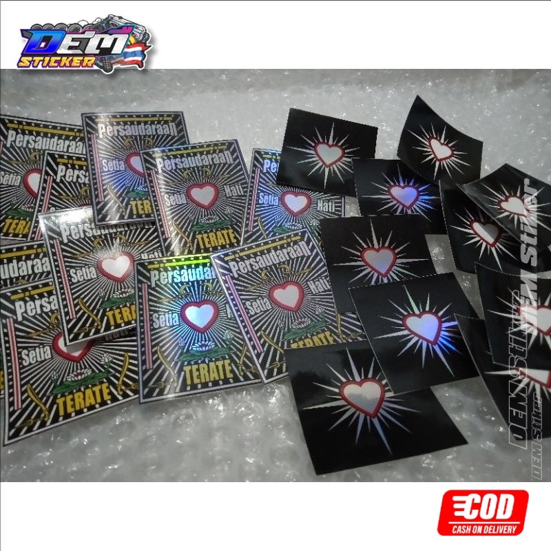 

Stiker PSHT hologram/non hologram anti air