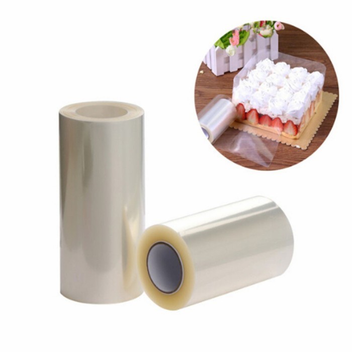 

Plastik transparan ggiran Cake uk 8cm x 50meter (BUKAN MIKA )
