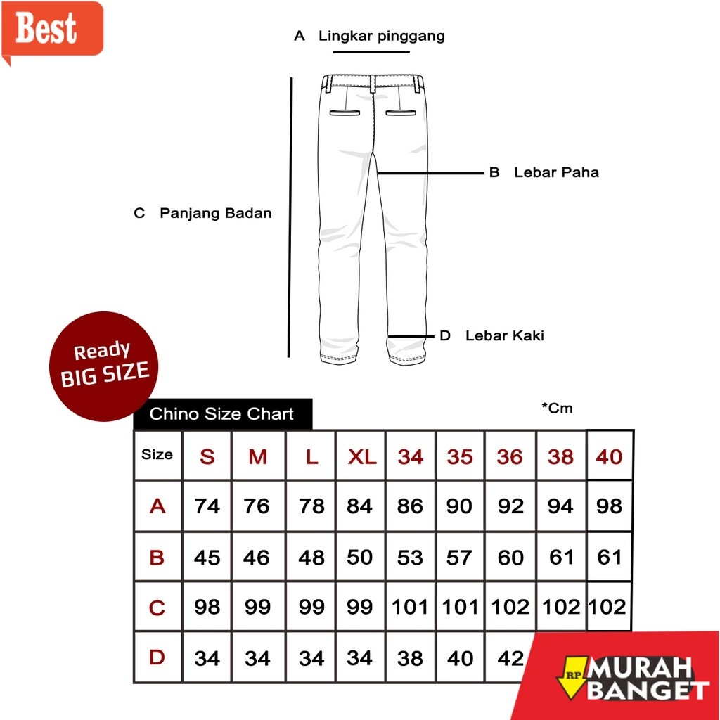 celana chino panjang pria Carnos - Celana Chino Panjang Pria Slim fit
