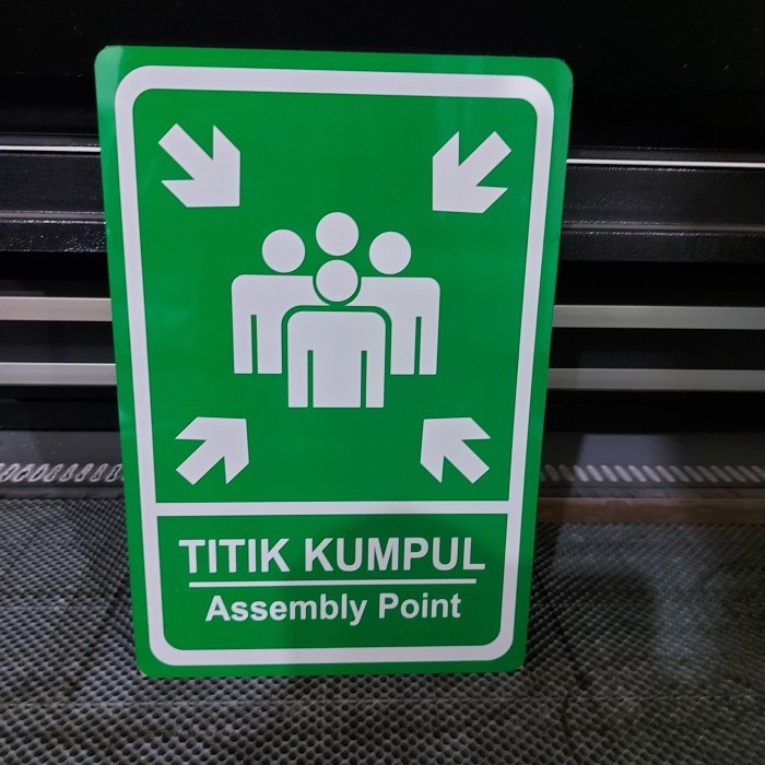 

Akrilik sign Titik Kumpul / Assembly Point 20x30