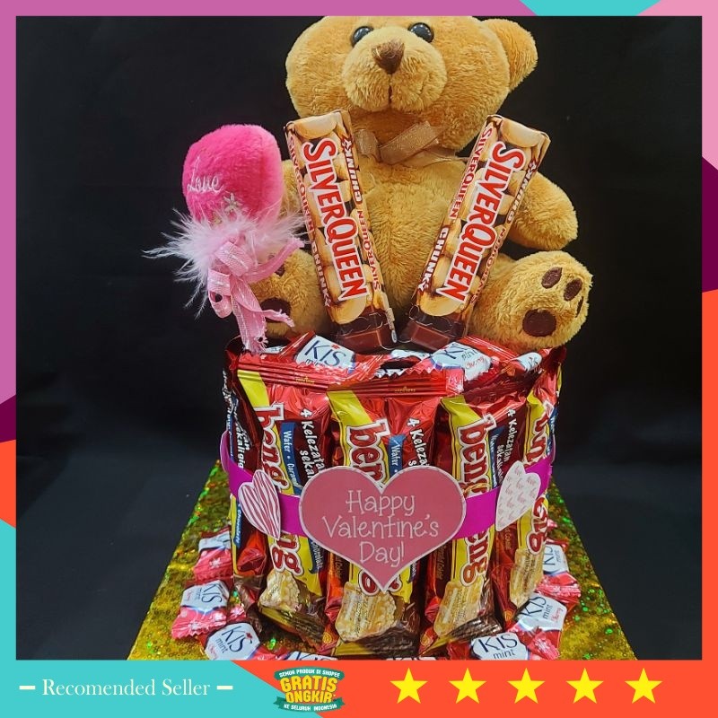 

Hampers kekinian unik viral murah ulangtahun natal tahun baru merry christmas / hampers snack tower kado bingkisan hadiah parcel coklat valentine #0