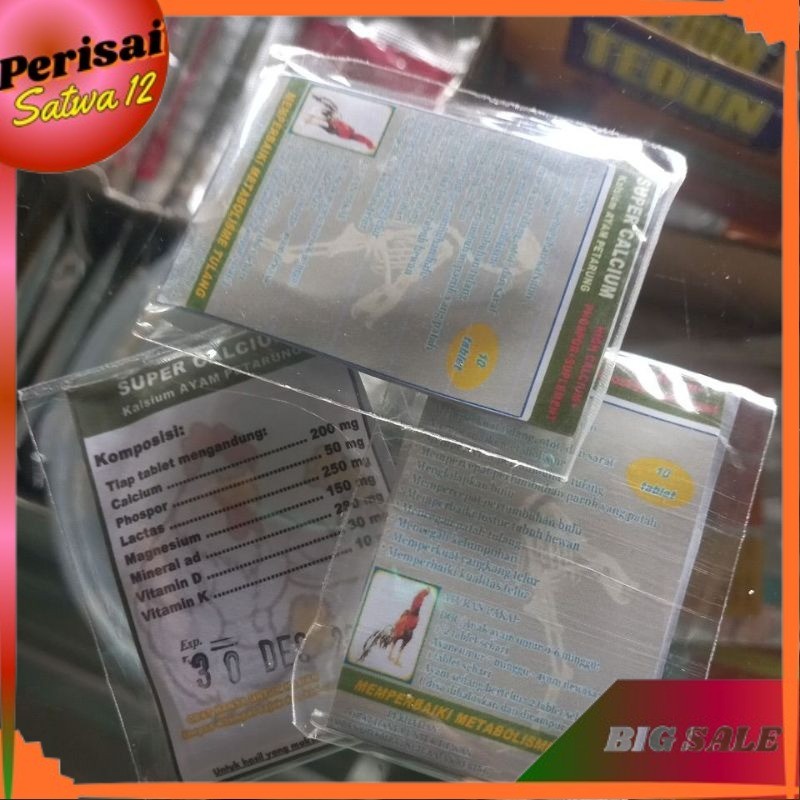 SUPER CALCIUM MEMAKSIMALKANNFOSTUR BODY AYAM LAGA | KALSIUM AYAM KALK AYAM ADUAN UNTUK MEMAKSIMALKAN