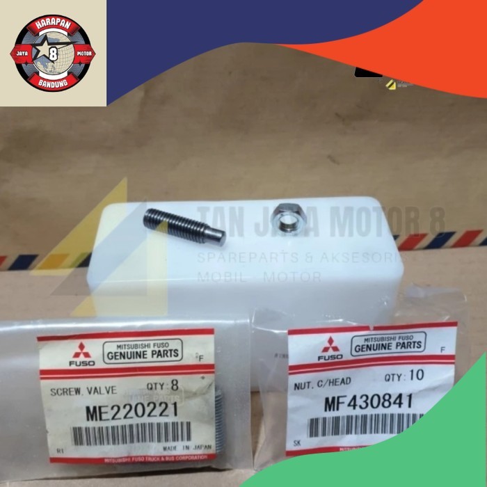 BAUT STELAN KLEP ME220221 ATAU MUR STELAN KLEP MF430841 MITSUBISHI CANTER PS100 PS110 PS120 PS125 OR
