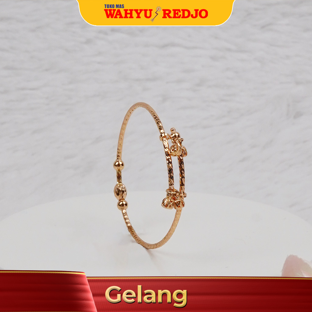 GELANG EMAS MURAH ANAK KADAR 6K WAHYU REDJO