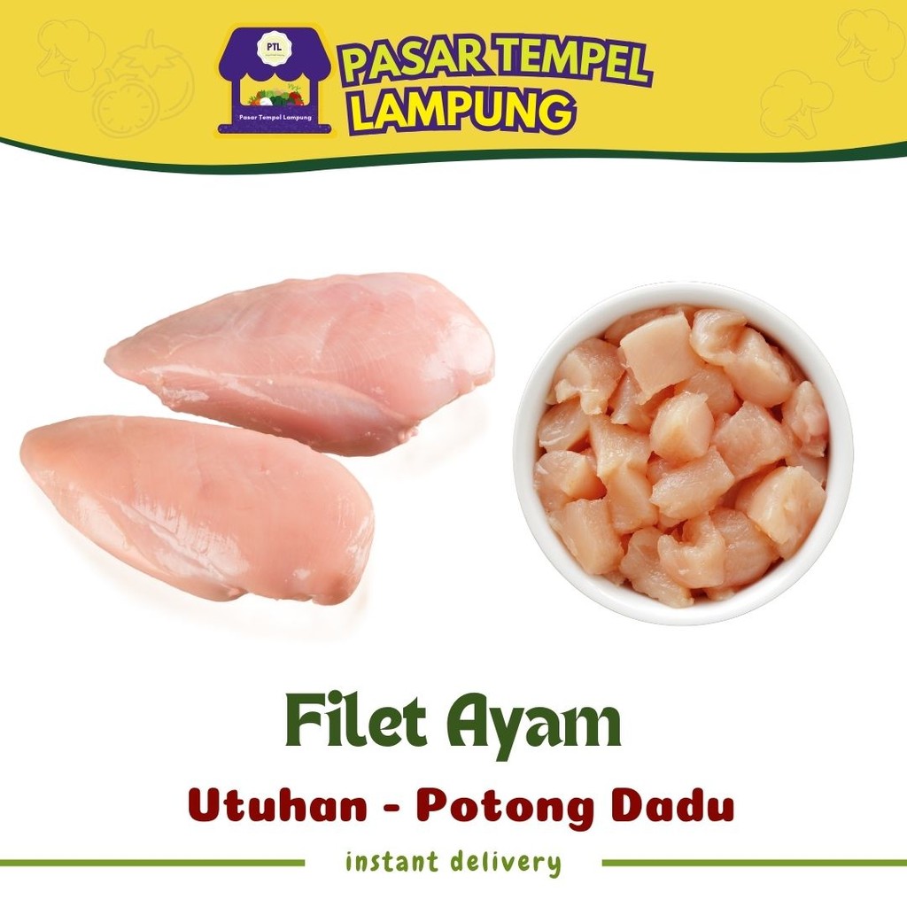 

Ayam Filet Ayam Fillet Potong Dadu Filet Ayam Daging Ayam Pasar Tempel Lampung