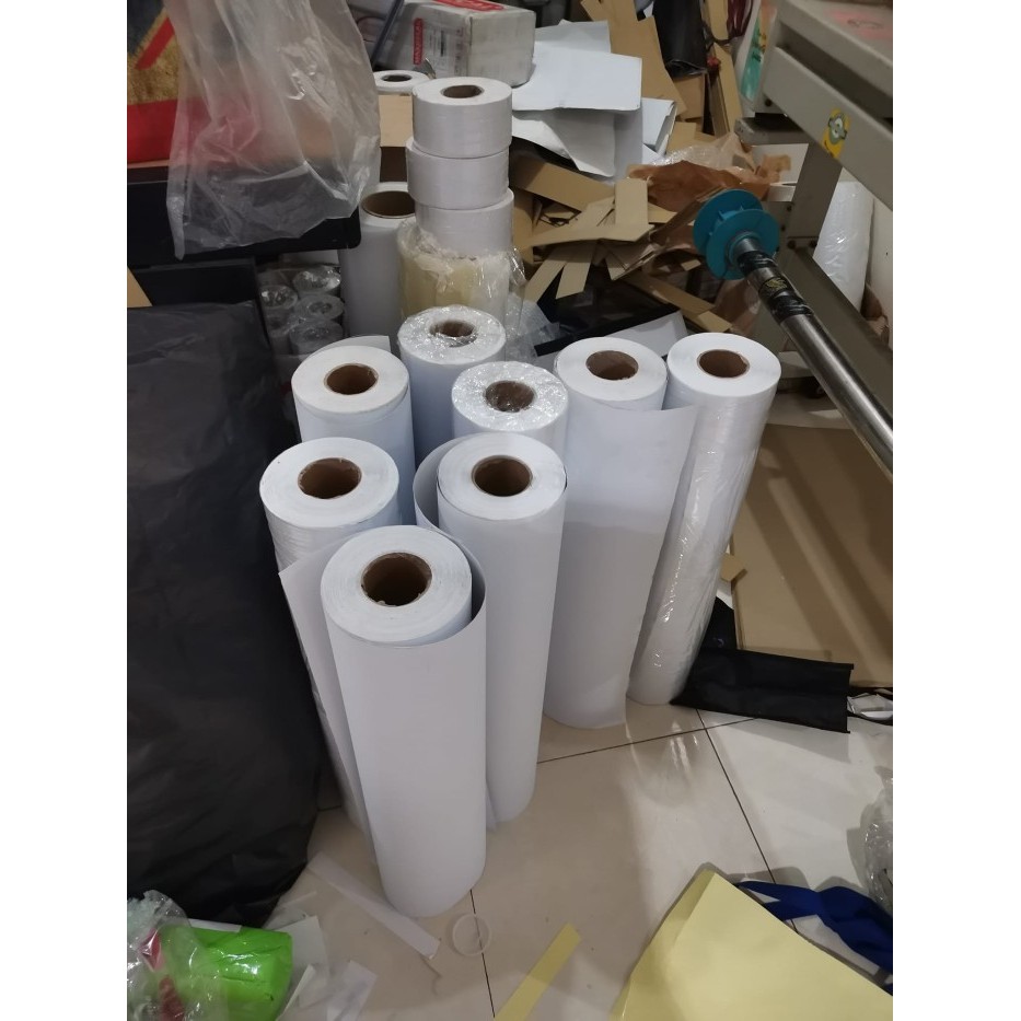 Stiker Vinyl Inkjet Roll A1 60 cm x 30 M printer a4 a3 bisa cetak by Urbanite store