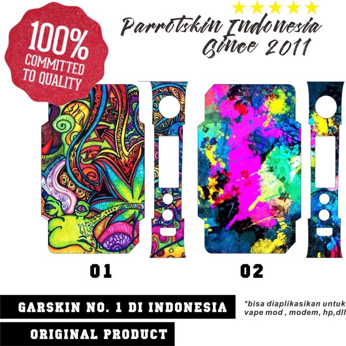 Garskin skin voopoo drag v2 mod spalsh liquid - free custom gambar By Urbanite store