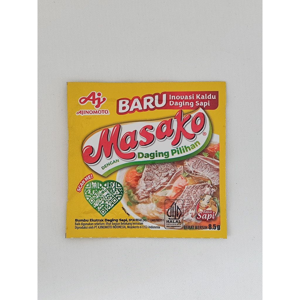 

Masako Daging Sapi 8,5 gram