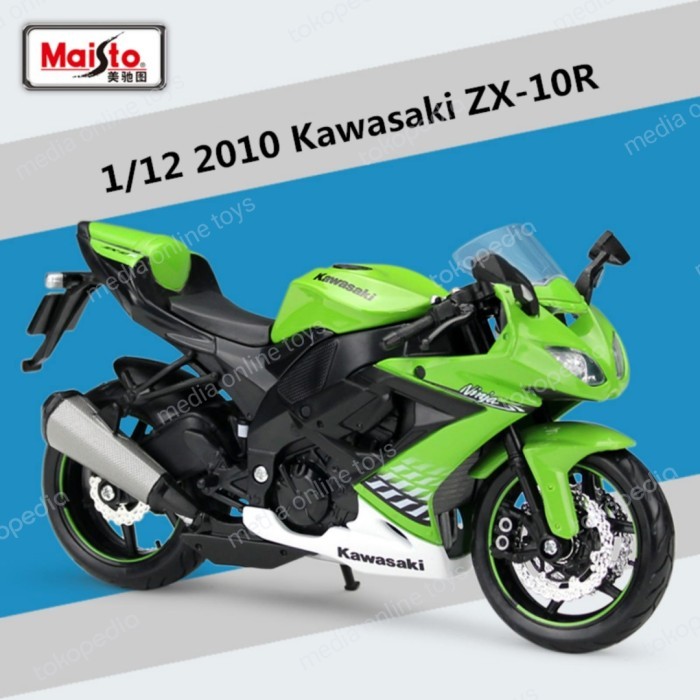KMS99 Diecast Maisto 1:12 Kawasaki Ninja ZX10R