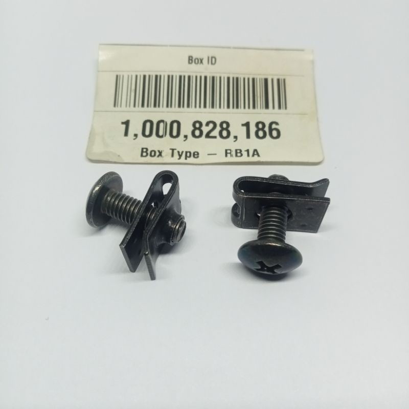 2 SET BOLT CLIPS HONDA M5 BAUT PALAT KLIP BODY HONDA KARISMA REVO SUPRA X 125 KIRANA CS1 DLL BAUT 8 