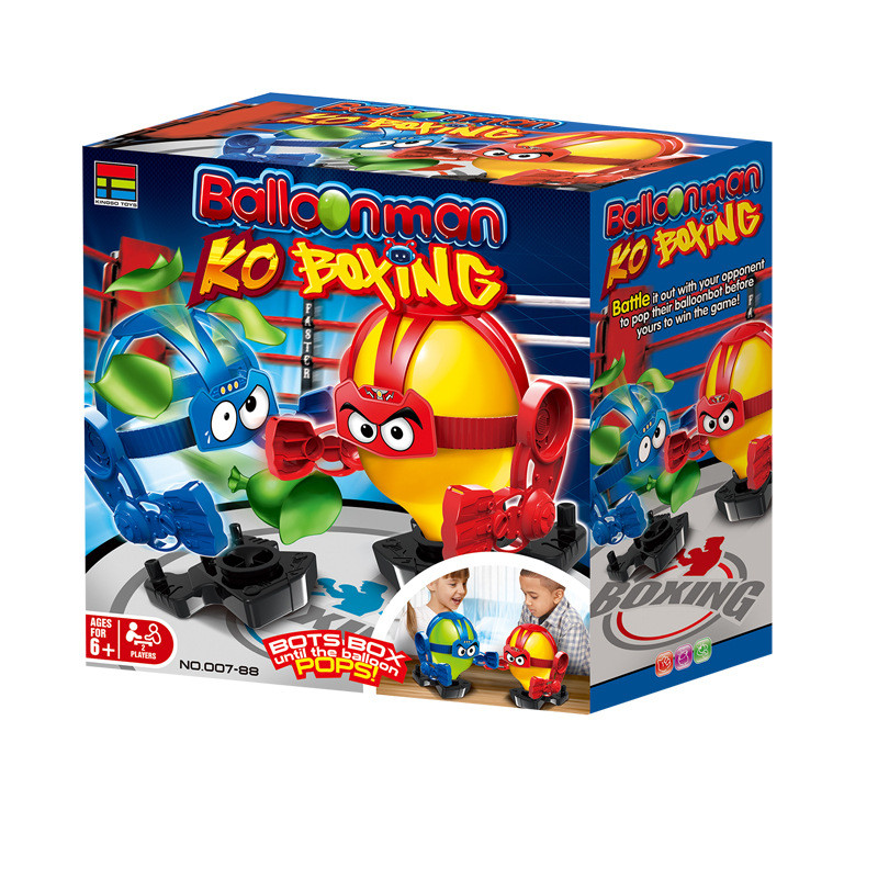 ko boxing game, two player board game