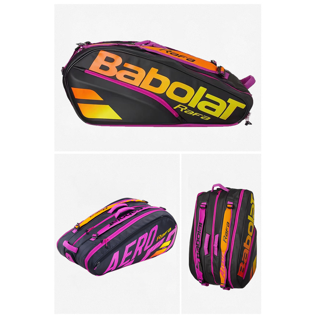 Tennis Racket Bag Aero Tennis Bag For 6 Racquets Male Female Tennis Backpack Sport Bag Mochila Raque