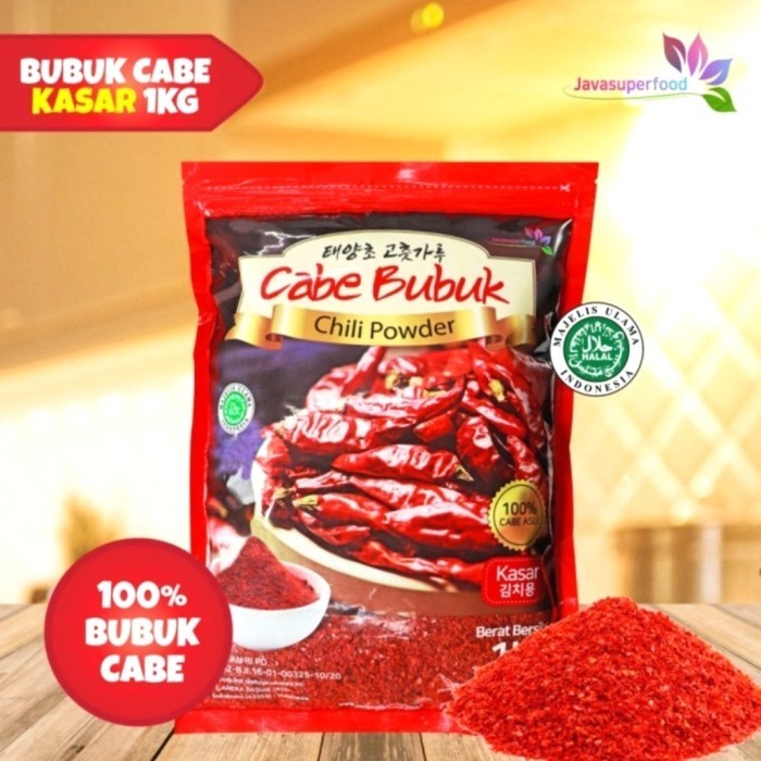 

JSF Gochugaru - Bubuk Cabe Korea / Chili Powder 1 KG - Kasar