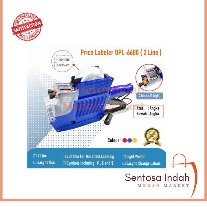 

Mesin Alat Label Harga 2 Baris/ Price Label Origin / Label Harga OPL Origin 6600