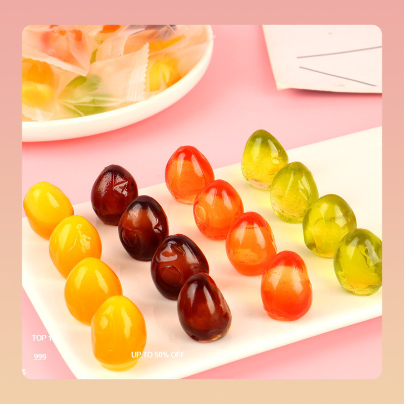 

[Makanan viral] [Penjual kualitas] lianggui Peeled Fudge 108g Permen Lunak Rasa Jeruk Strawberry Mangga jajanan viral