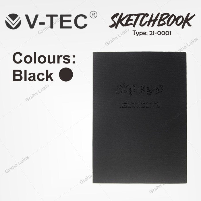 

Sketchbook A5 Type 21-0001 - 110 GSM
