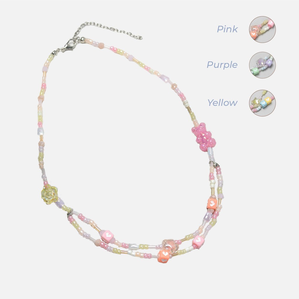 Bear Necklace - Kalung | Kalung Anak | Kalung Anak Anak Perempuan | Kalung Anak Perempuan | Kalung M