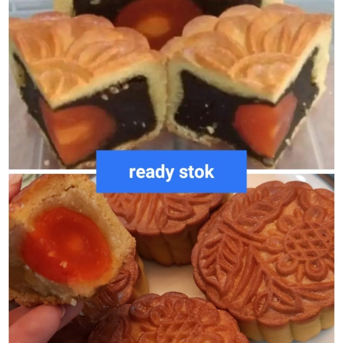 

mooncake sekotak sis 4pc isi telur - hijau telur