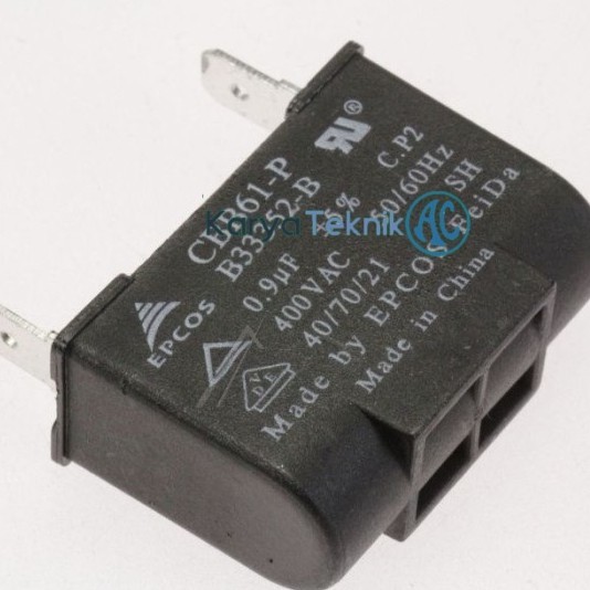 Kapasitor ac LG Capasitor LG 0,9 0.9 mikro 0,9uf 0.9uf 370-400vac