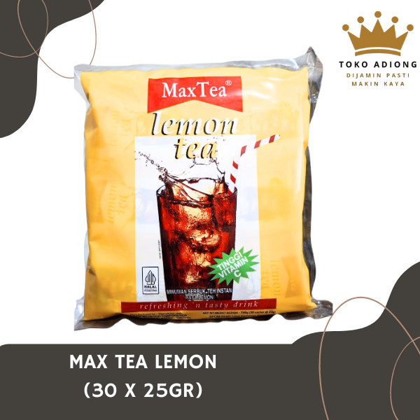 

MAXTEA LEMON 30 X 25CM - teh bubuk rasa lemon