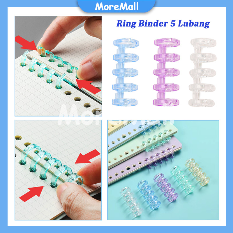 

Ring Binder 5 Lubang/DIY Binding Ring Binder