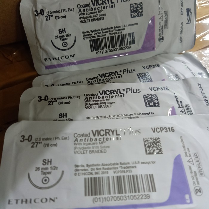 vicryl 3.0 plus vcp 316