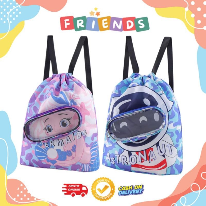 Tas Renang Anak Multifungsi Anti Air Tas Renang Waterproof