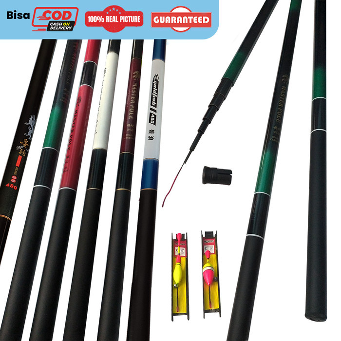 Joran Tegek 1 Set Fishing Rod Size 180 Cm - 720 Cm - 180, Joran Saja