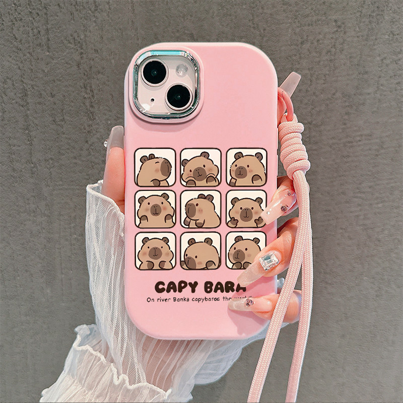 [Case+Gelang]case capybara Xiaomi Redmi 12C10C9A9C9T10A Note 12 11 10 9 8 11S12S 4G5G ProMax POCOM3X