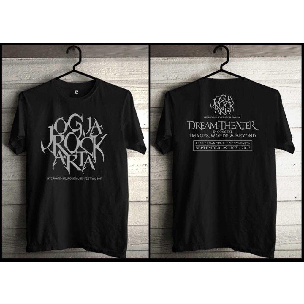 Koas Dream Theater Konser Kaos Band Rock Metal JogjaRockarta Pria Wanita Distro 24 s
