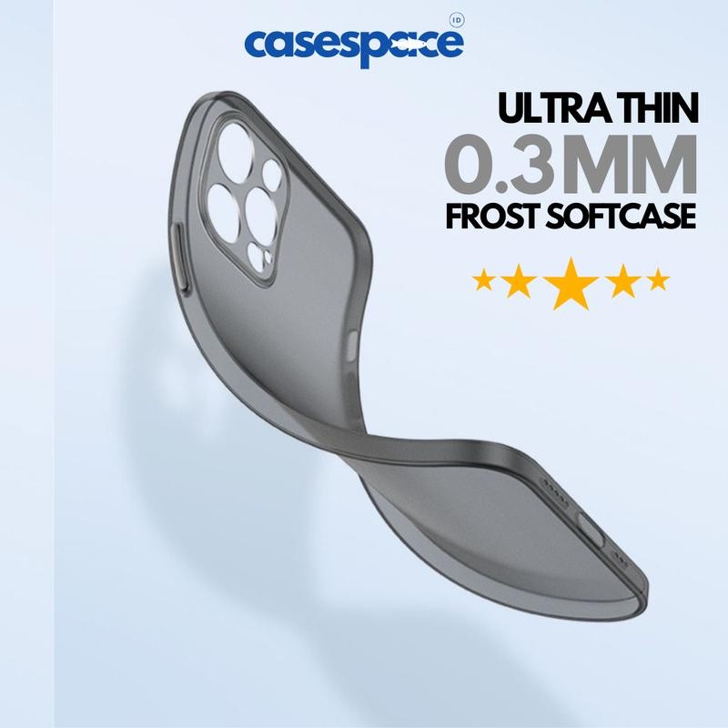 case Iphone ultra thin matte dove super tipis lentur kokoh anti crack silicone kasing cover untuk Ip