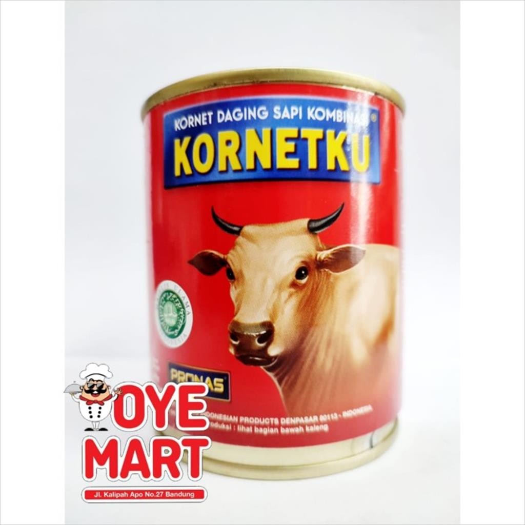 

KORNETKU CORNED BEEF 340GR/KORNET DAGING SAPI