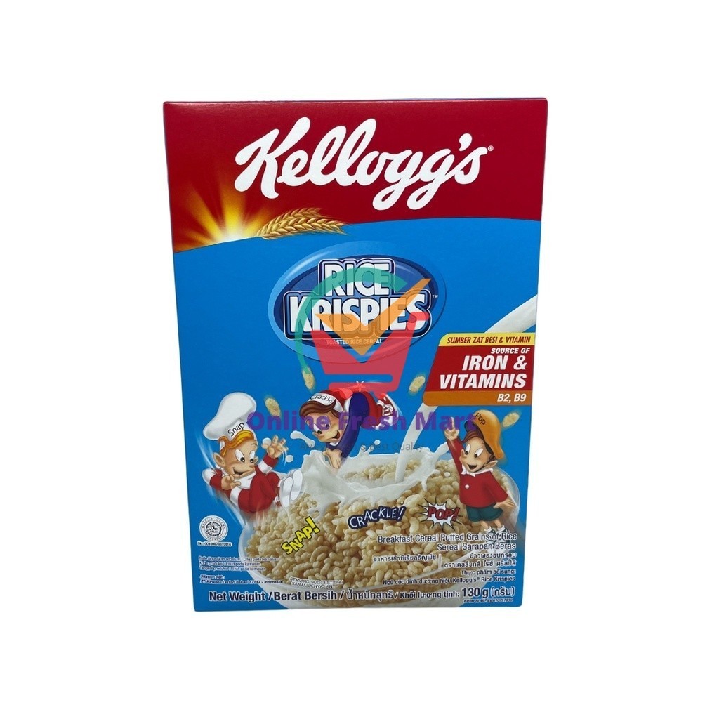 

Kelloggs Kellogg's Rice Krispies Crispi Cereal Sereal 130g - Online Fresh Mart Denpasar