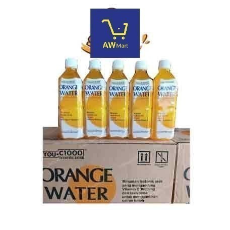 

YOU C1000 ORANGE WATER 1 DUS ISI 24 BOTOL [INSTANT]