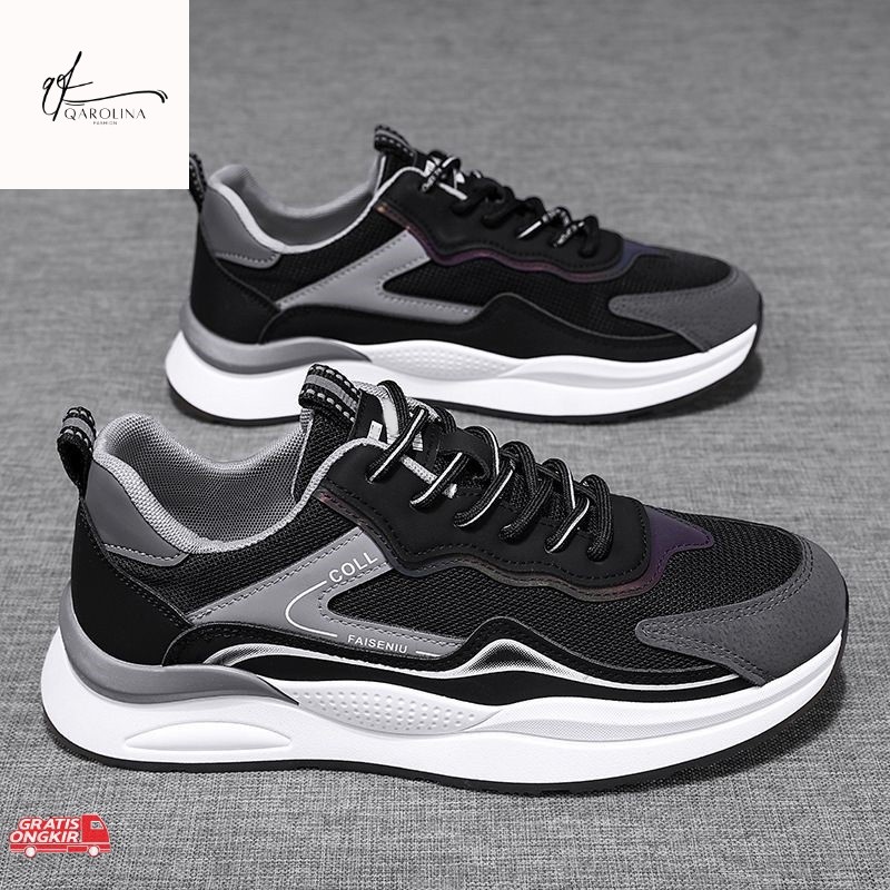 Sepatu Korea / ESSE Sepatu Sneakers Pria Sport Shoes EX- 09