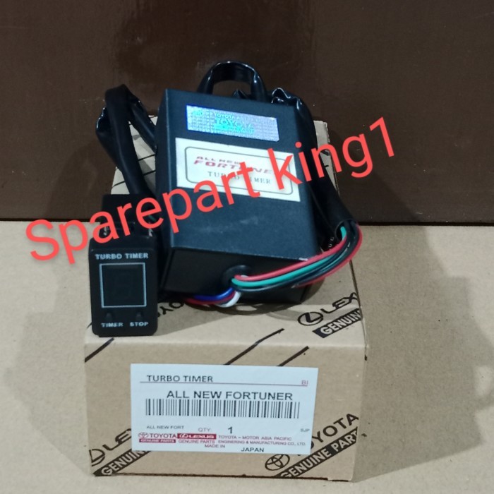 turbo timer toyota all new fortuner vrz 2021 original