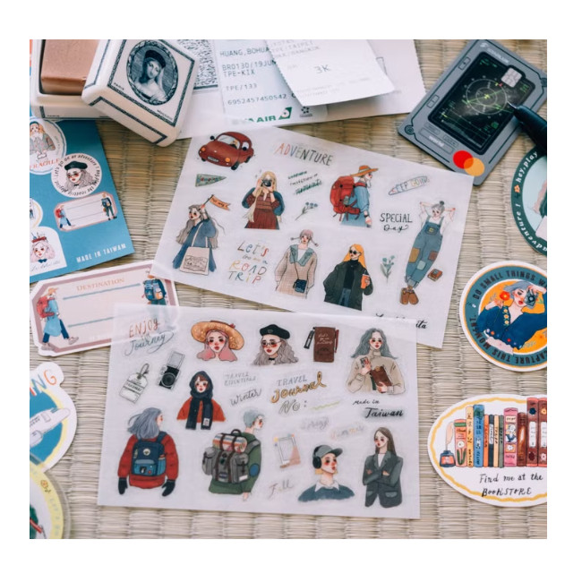 

La Dolce Vita Transfer Stickers Set of Two