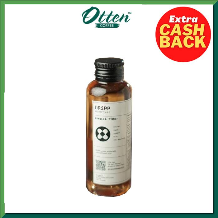 

DRiPP Homecafe - Syrup Vanilla 100 ML - Sirup Minuman Rasa Vanila