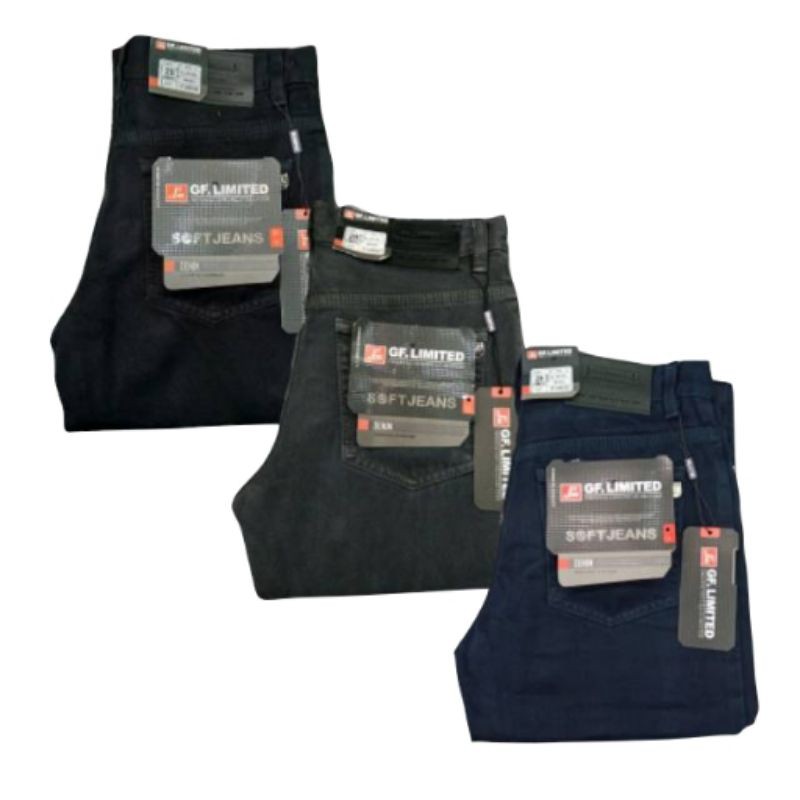 Celana GF Limited Bahan softjeans Reguler - Celana Panjang Pria GF Limited Original