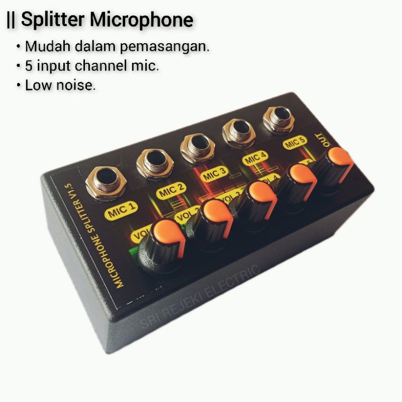 Paralel Input Mic Splitter
